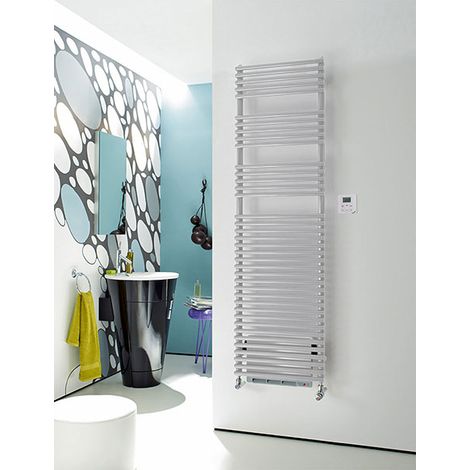 Scaldasalviette soffiante elettrico bianco - HxL : 1126X496mm - 750 Watt - LFE-120-50/IFS 1/B