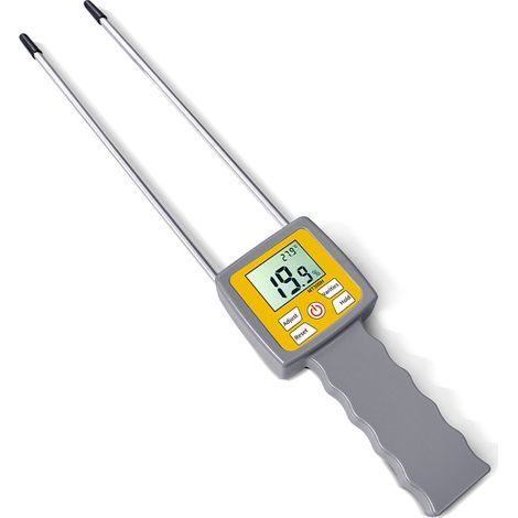Humidimètre Numérique For Foin 0-84%. Haute Sensibilité. For Herbe. Paille. Sciure. Son De Blé. Paille. Luzerne. Test De Teneur En Humidité Instruments de mesure de précision (1/5)