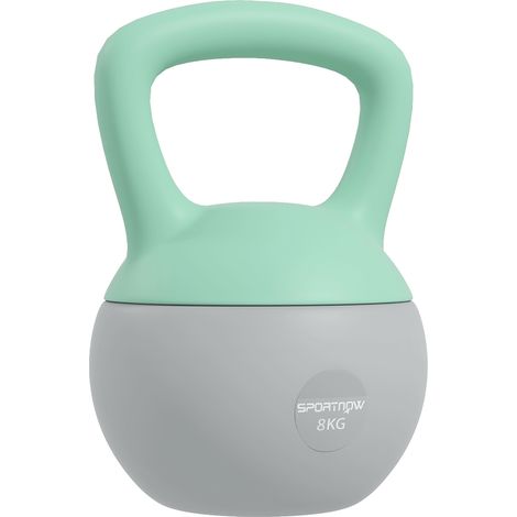 8KG Kettlebell for Home Gym, Non-Slip Handle Soft Kettlebell Ideal for Weight Lifting and Strength Training (1/5)
