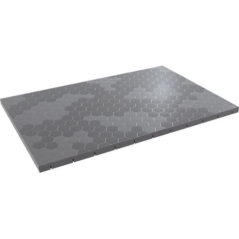 PIASTRELLA PER GIARDINO 'EASY' cm 116 x 76 x h 3 - grigio
