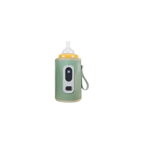 4-in-1 Flaschenwärmer für Babys, hält Babynahrung warm mit Temperaturregelung, LCD-Display und 5 Temperatureinstellungen (1/5)