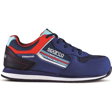 Scarpe Antinfortunistiche Sparco Gymkhana Martini S1P Blue/Rosso 38