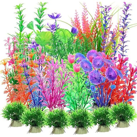 Plantes d'aquarium, Plantes Aquatiques, Plantes d'aquarium Plastique Décoration, Plantes Aquatiques (1/4)