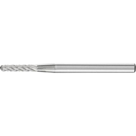Fresa piccola forma WRC D.2mm lunghezza testa 10mm diametro mandrino D.3mm rivestimento HM Verz.3 Plus PFERD (1/2)