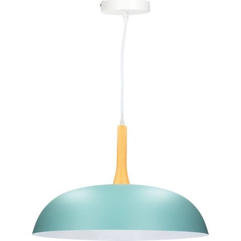 Lampe suspendue Kaseli Série E27 Ø500mm Bleu (1/2)