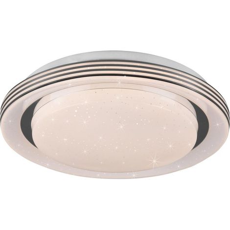 Plafoniera da Interno a led in Plastica Bianco (1/4)
