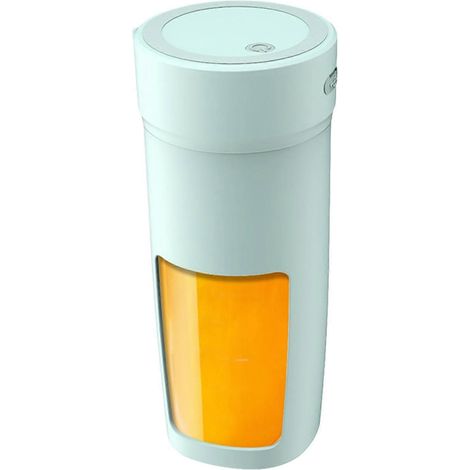 Blender portable rechargeable USB, mixeur à glace pilée rapide, mixeur à smoothies, compatible voyage, bleu (1/5)