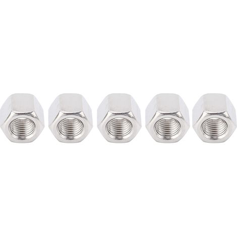 Écrous hexagonaux de liaison M16x2-24-L21mm, lot de 5, acier inoxydable 304, filetage métrique, raccords robustes pour fixation industrielle et assemblage mécanique. (1/5)