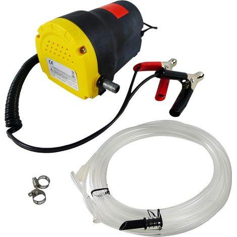 Bomba para sacar aceite y gasolina 12 V 1.2L para coche y moto