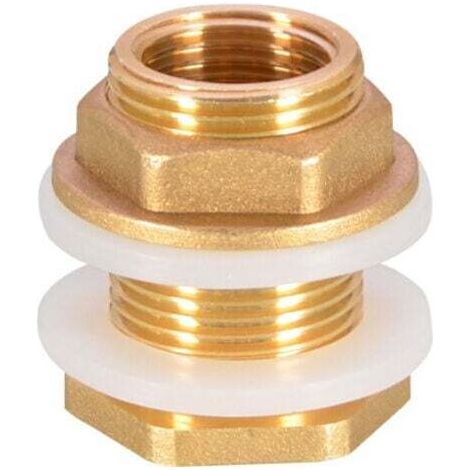 Stück G1/2 Messing-Wassertank-Schlauchanschluss-Adapter Wasserhahn-Regeneimer-Steckdose Messing-Tank-Steckdose für Wasserhahn-Regeneimer-Wassertank