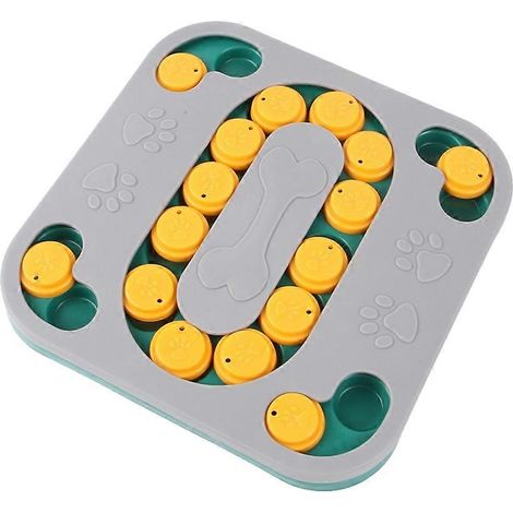 Interactive chat Puzzle jouet, distributeur de friandises et mangeoire lente pour Mental Stimulation, Reduces Boredom et (1/5)