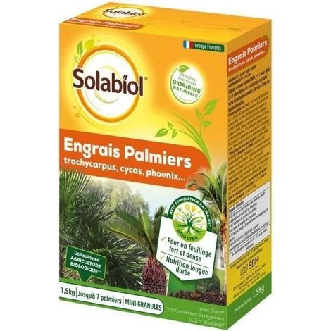 Engrais Palmier 1.5kg - Solabiol