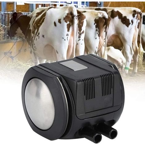 Milking Machine Pulsator, HP102 Milking Machine Accessories for Cow Pulsation Milking Farm Equipment with Two Outlets Applicable to: Cattle