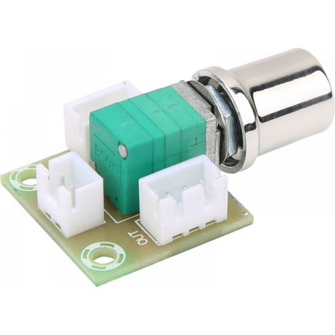 Module de contrôle de volume à potentiomètre double 50 k avec carte et base de borne (1/5)