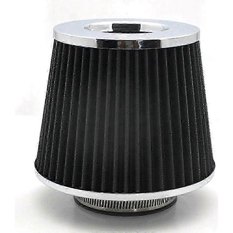 Filtres à air universels pour voiture 76 mm pour compresseur, kit d'admission d'air froid à haut débit, filtre à mailles coniques Sport Power (1/5)