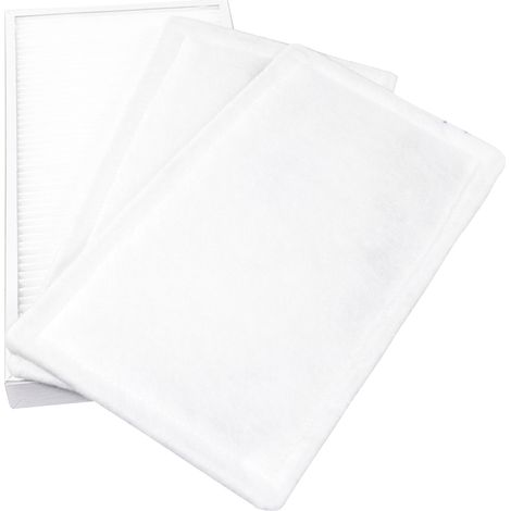 Brizz – Lot de 3 filtres VMC OPTIMOCOSY HR Atlantic – 2x G4 + 1x F7 – Dimensions : 175x320x8mm et 170x330x30mm – Compatibles double flux