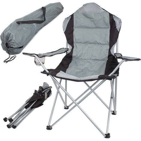 Chaise de pêche touristique chaise pliante xl (1/5)