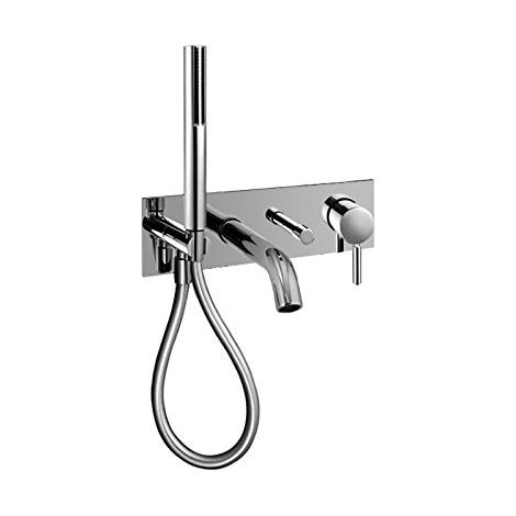 Fantini 5002E320B Parti Esterne per Miscelatore Vasca, Argento