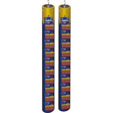PILE LONGLIFE MAX POWER AA X 6 2 X 10 BLISTERS EN CRAVATE VARTA 1253897