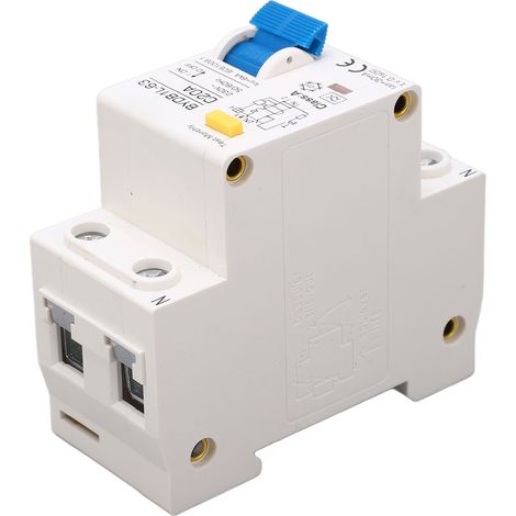 BAOYIBYDB1L-63 C20A 230V 20A Disjoncteur différentiel 30mA 1P+N Disjoncteur différentiel de type A, montage sur rail DIN (1/5)