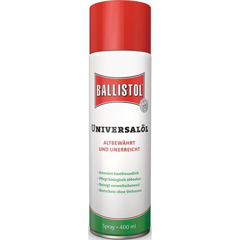 Huile universelle Ballistol aérosol 400ml (Par 12)