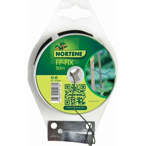 Kunststoffummantelter Draht "Fp-Fix" - 50 m Nortene