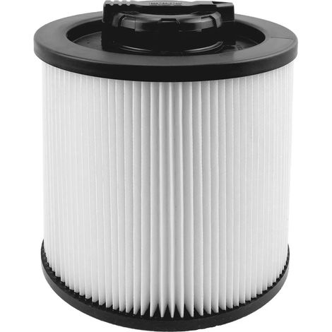 Filtre HEPA de rechange (DXVC6910) compatible avec les aspirateurs DeWalt DXVC6910/DXVC6912/DXVC6914 - Cartouche filtrante haute efficacité pour la poussière (1/4)