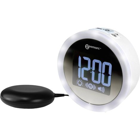 Geemarc JWNS-StarWHVDE à quartz Réveil blanc sonnerie de réveil très puissante X859121 (1/5)