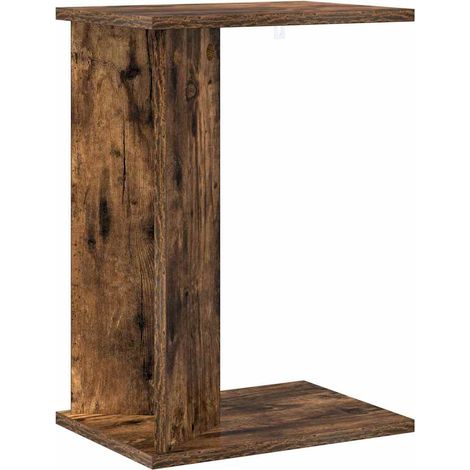 Maison Exclusive - Beistelltisch Geräucherte Eiche 35 x 25 x 50 c (1/5)