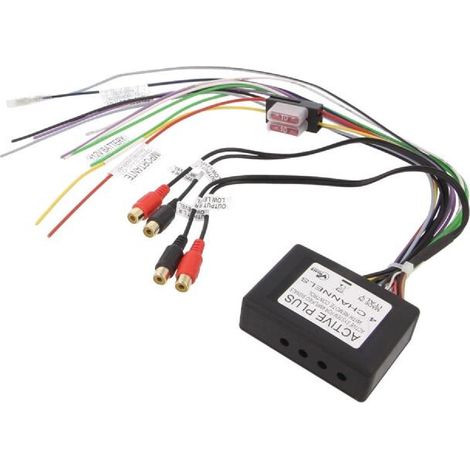 Adaptateur Autoradio pour vehicules avec ampli origine 4 canaux