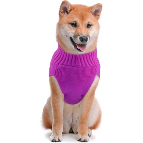 Pull chaud pour chat et chien (XS, violet), (1/2)
