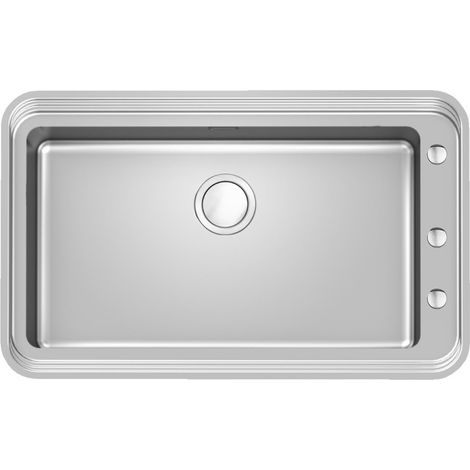 Foster 1491059 fregadero Rectangular Acero inoxidable (1/3)