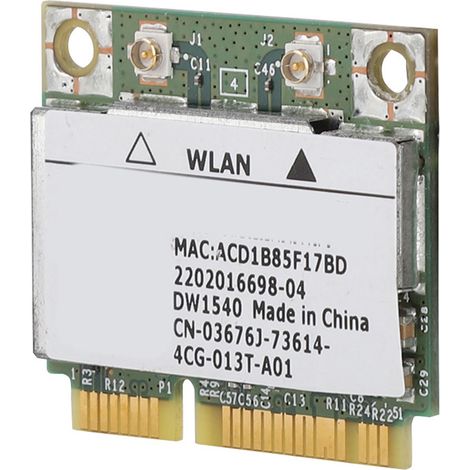 Dualband-Mini-PCIe-802.11-ab/g/n-WLAN-Karte für Dell Broadcom BCM943228HM4L DW1540 (1/5)