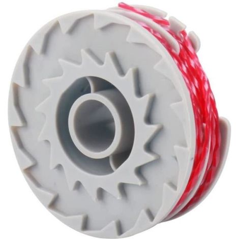 Bobine De Fil - Pour Débroussailleuse Flymo FLY021 - Compatible Contour 500 XT Power Trim 500 XT Mini Trim Contour XT - 6 Pièces (1/4)