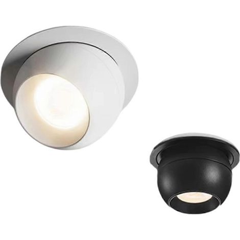 Eingebaute, drehbare LED-Downlights, blendfreie COB-Spots
