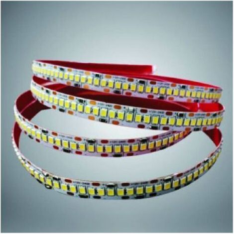 Bande LED SMD 2835 haute luminosité 5 m 6500 K 3000 K 4000 K 2835-24 V-240 V - Blanc chaud -