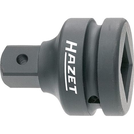 Hazet 1107S Adattatore per Avvitatori ad Impulso, Nero, Attacco Quadro, Massiccio, 20 mm 3/4 di Pollice