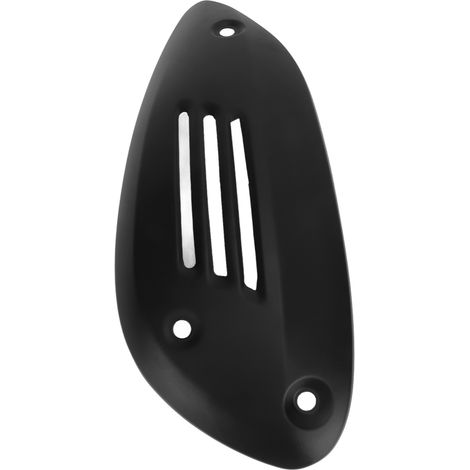 Cache-pot d'échappement en acier inoxydable avec protection thermique, remplacement pour Vespa GTS 125, 250, 300 et GTV (2013-2021), noir. (1/5)