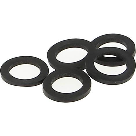 100 joints caoutchouc EPDM épaisseur 2mm - 1/2" (eau - gaz)