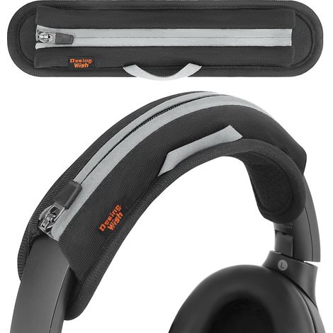 Housse de Protection Universelle pour Bandeau de Casque Protection de Bandeau pour Casque Stéréo Antibruit Headphone Cover Ecouteurs Accessoires (1/5)