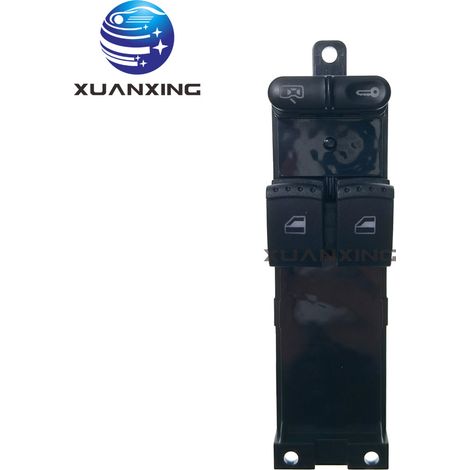 Interrupteur de lève-vitre 1J3959857, 6 broches/9 broches, compatible avec Volkswagen Golf, Bora et Passat. (1/5)