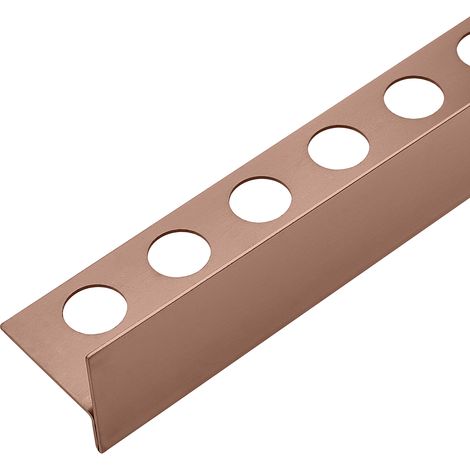 Balneo Barre de pente de sol gauche pour receveur 170 cm cuivré INOX Acier inoxydable (1/5)