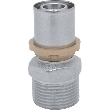 RACCORDO A PRESSARE DIRITTO 'ART. 402' 26 x 3/4 - maschio