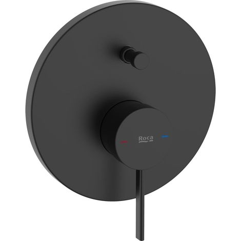 Grifo empotrable para baño-ducha ONA - ROCA Color: Negro mate (1/2)
