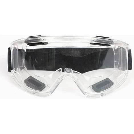 Lunettes de Protection Anti-buée Surlunettes de Sécurité Anti-rayures Idéal pour Bricolage, Chimie, Travaux, Chantiers (1/5)