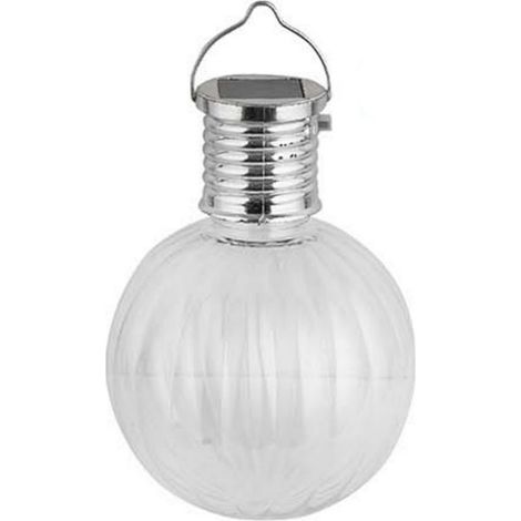 Lanterna Segnapasso Sfera 0,006W alimentazione solare IP44 Bianco freddo 6500K Aigostar