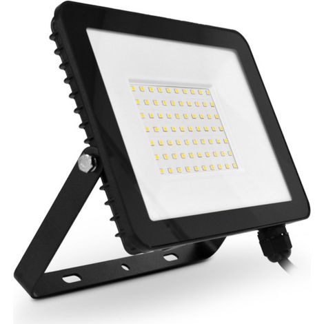 Vision-El – Projecteur extérieur LED plat 50W 4000K – 4000 lumens – IP65 résistant aux intempéries – Installation rapide avec câble 80 cm (1/5)