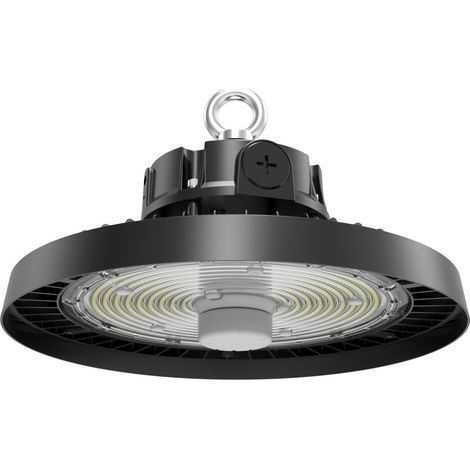 Campana LED Industriale UFO HBD Evo  150lm/W  Regolabile 0-10V 6000K 90º Movimento Radar Bianco Freddo 200 W (1/5)