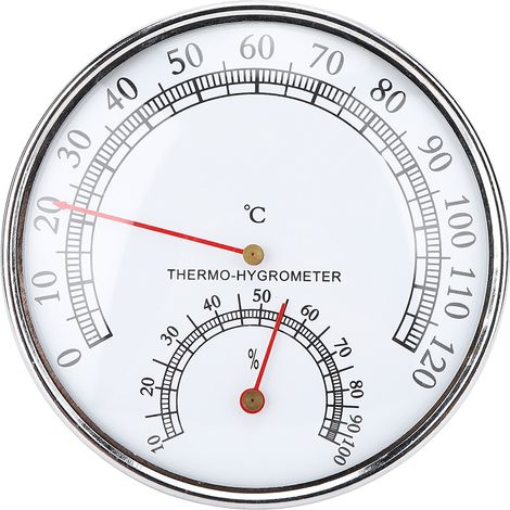 Thermomètre hygromètre sauna – température / humidité – accessoire sauna – intérieur