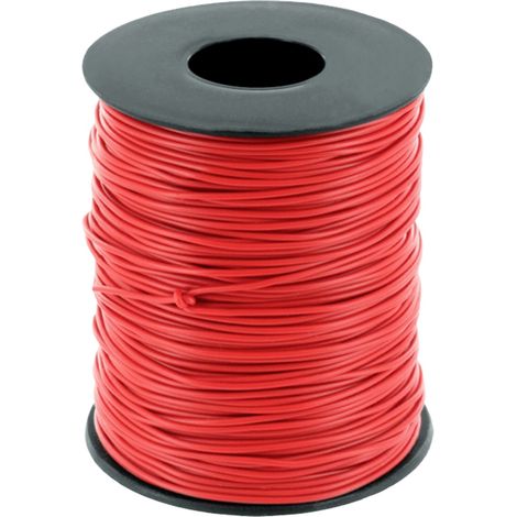 econ connect KD05RT100 Schaltdraht  1 x 0.2 mm² Rot 100 m